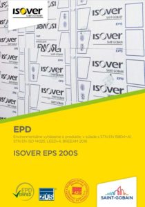 ISOVER EPS 200S, 3015-EPD-030057678, CENIA, 2019