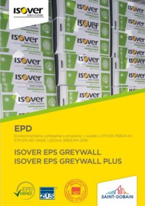 ISOVER EPS GREYWALL, GREYWALL PLUS, 3015-EPD-030057682, CENIA, 2019
