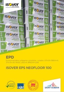 ISOVER EPS NEOFLOOR 100, 3015-EPD-030057683, CENIA, 2019